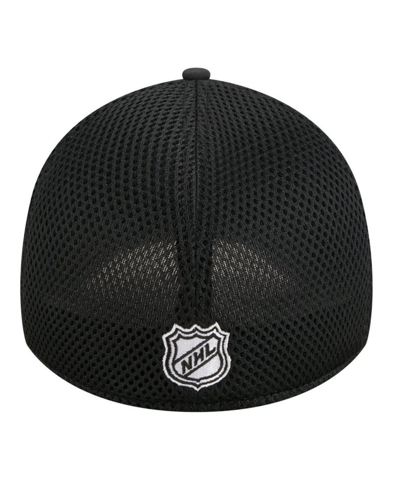 Men's Black Boston Bruins Logo 39THIRTY Flex Hat