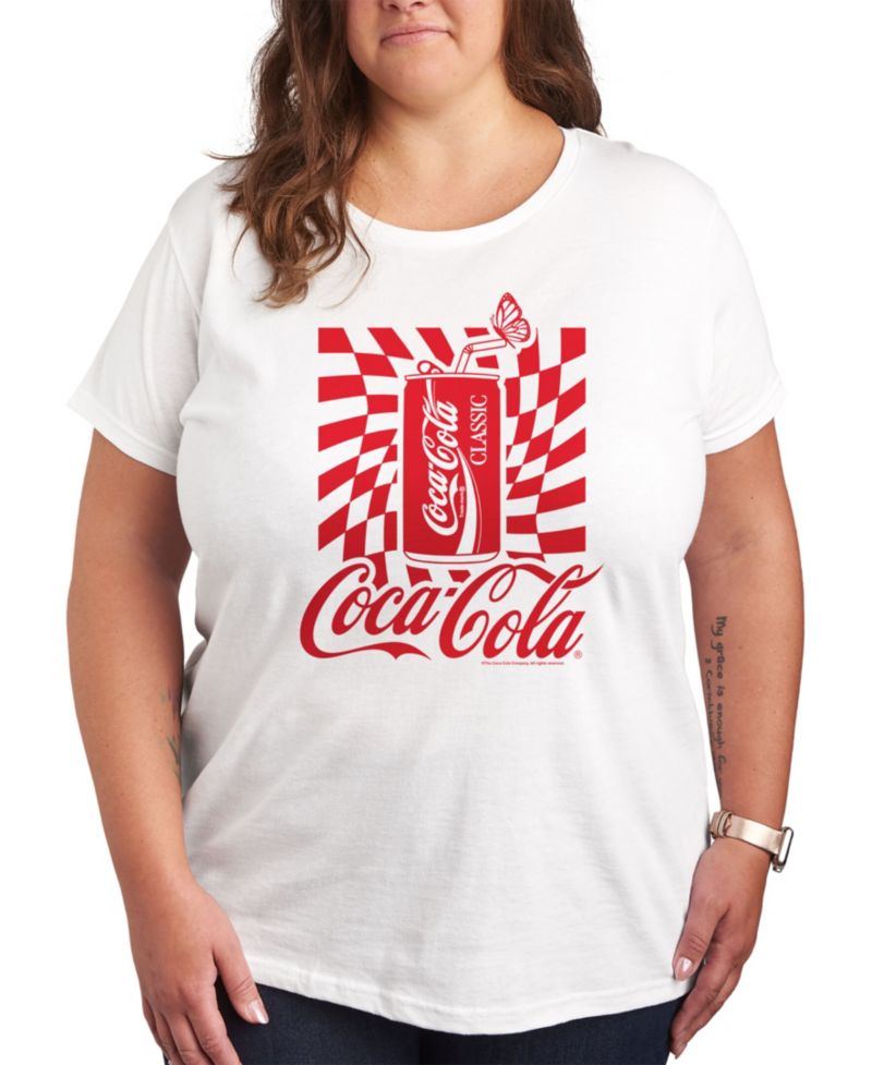 Trendy Plus Size Coca Cola Graphic T-shirt