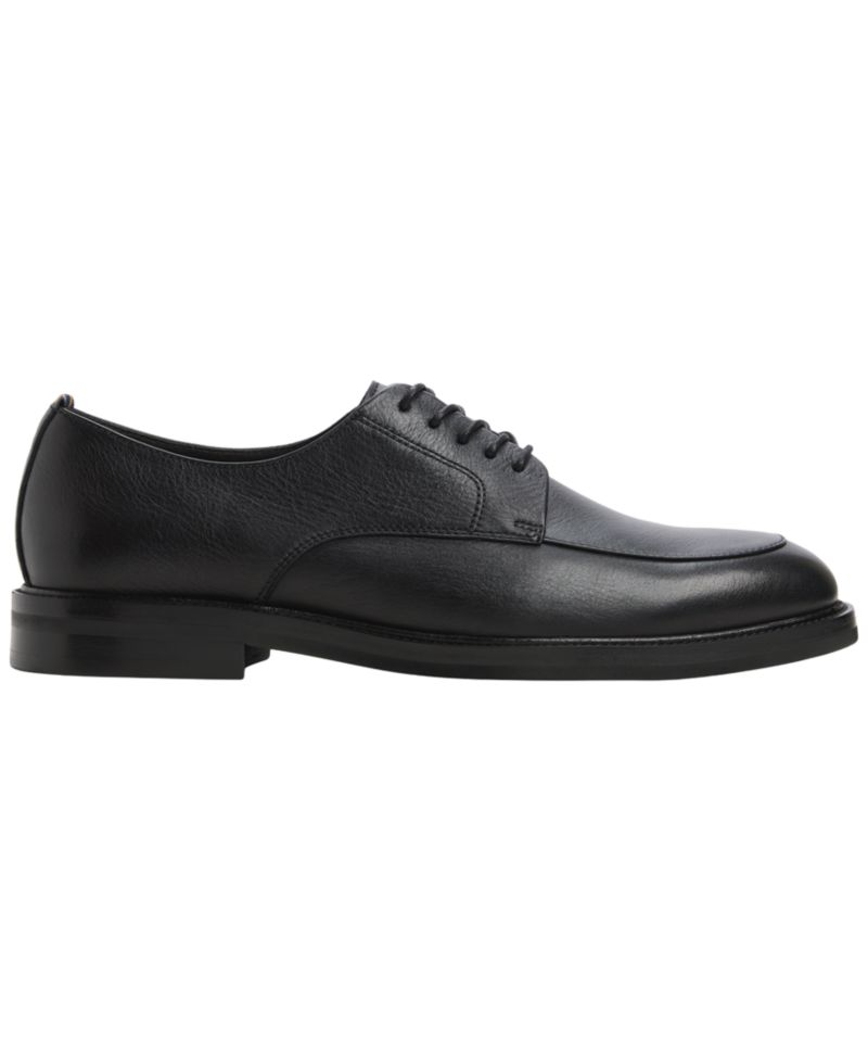Men's Belford Leather Almond-Toe Dress Shoes