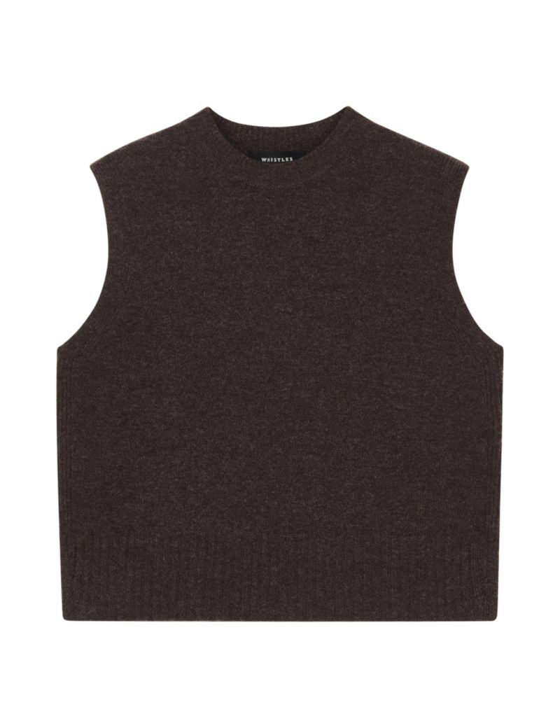 Women's Wool Sleeveless Vest