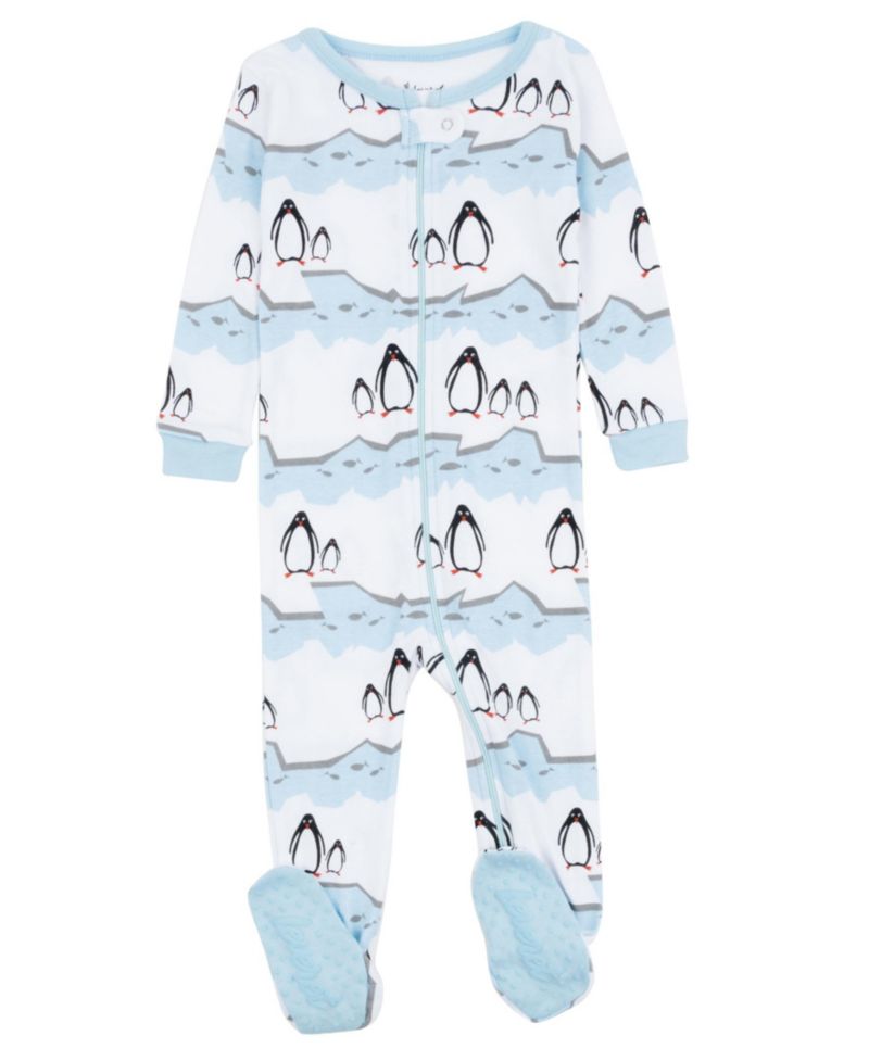 Toddler Footed Cotton Holiday Pajamas