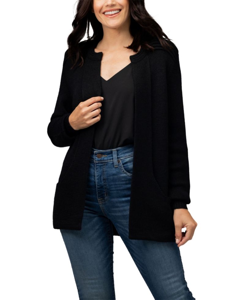 Women's Linda Ebel Alpaca-Blend Open Front Cardigan