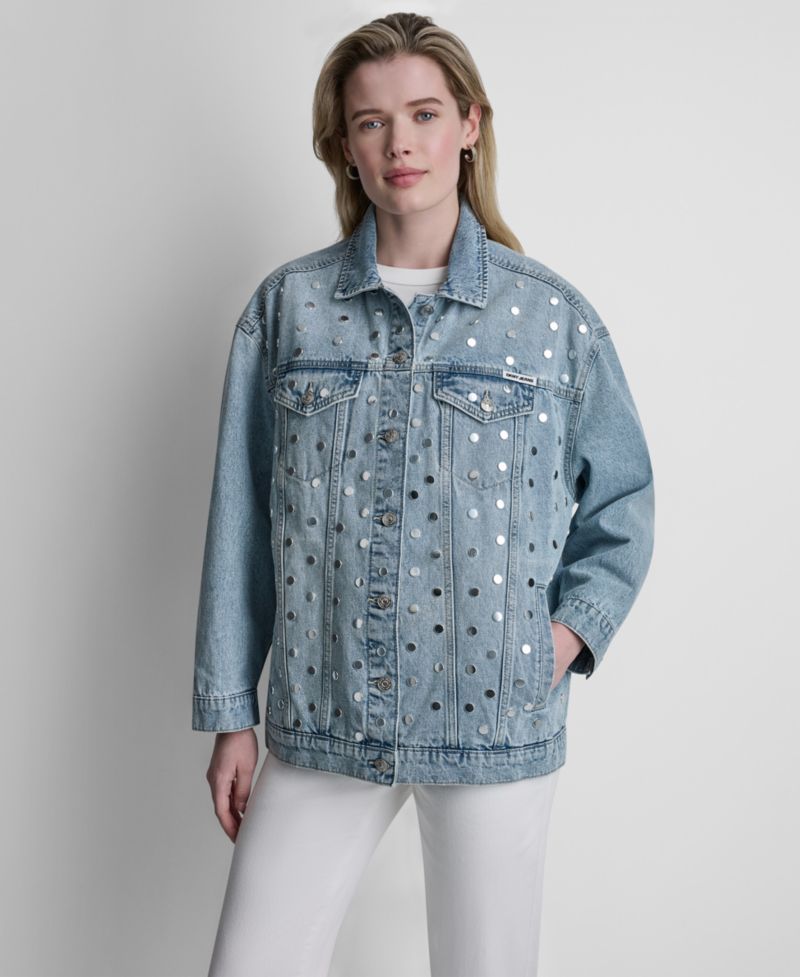 Women's Long-Sleeve Oversized Tucker Jacket
