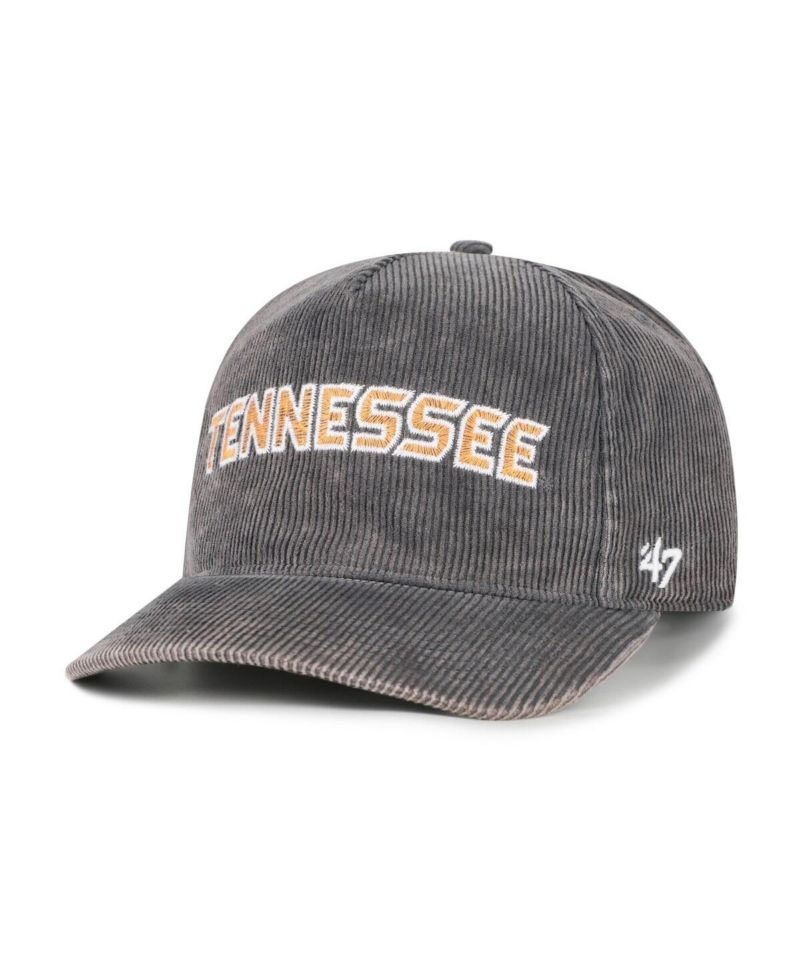 Men's Gray Tennessee Volunteers Reclaim Snow Wash Corduroy Hitch Adjustable Hat