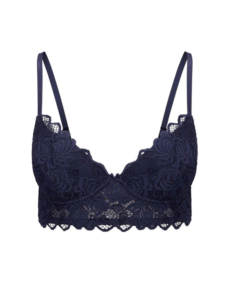 Laurelyne Push-Up Plunge Longline Bra