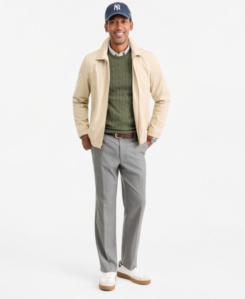 Men's Cable-Knit Crewneck Sweater, Macy's Exclusive