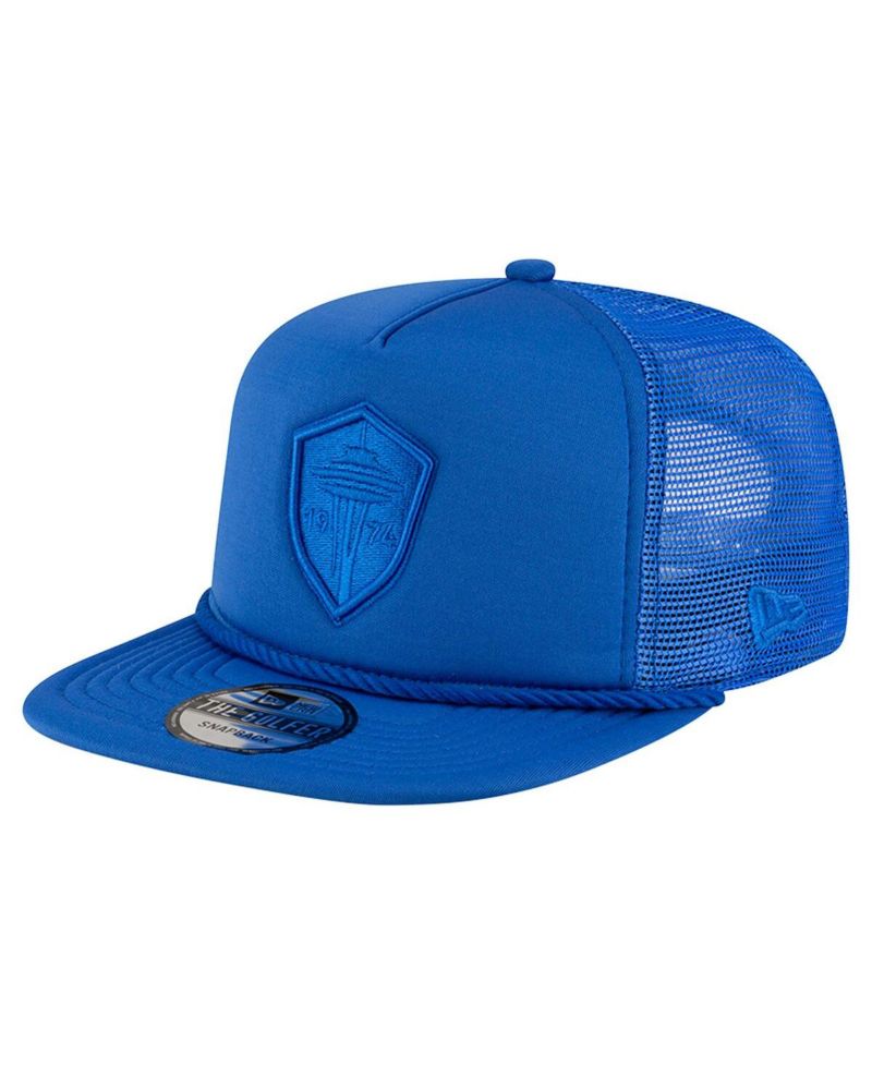 Men's Blue Seattle Sounders FC Tone Golfer Snapback Hat
