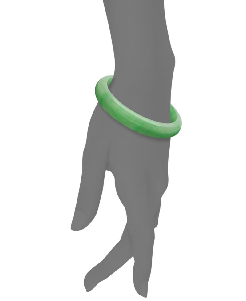 Dyed Jade Bangle