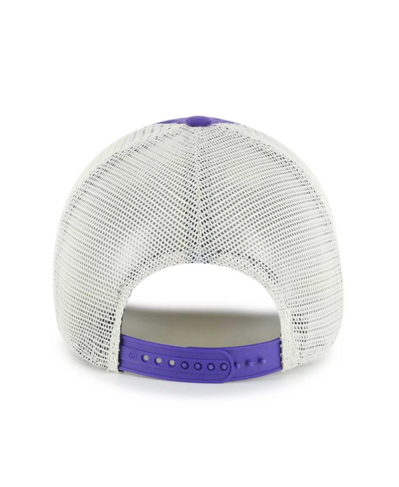 Men's Purple Phoenix Suns Five Point Patch Clean Up Adjustable Hat