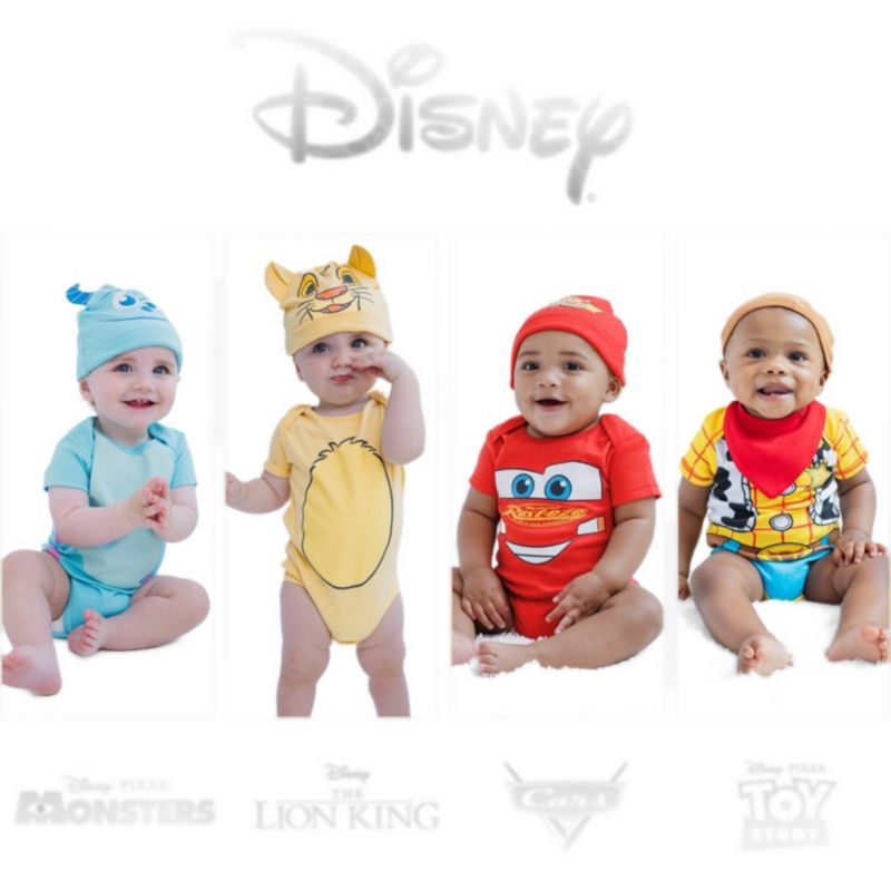 Baby 2-Piece Cosplay Bodysuit and Hat Set