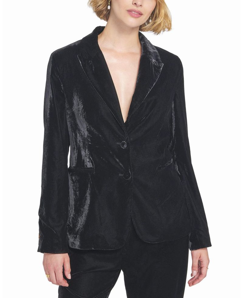 Women's Velvet Blazer