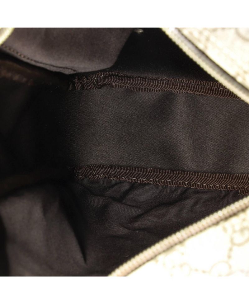 Medium Front Zip Messenger GG Coated Canvas