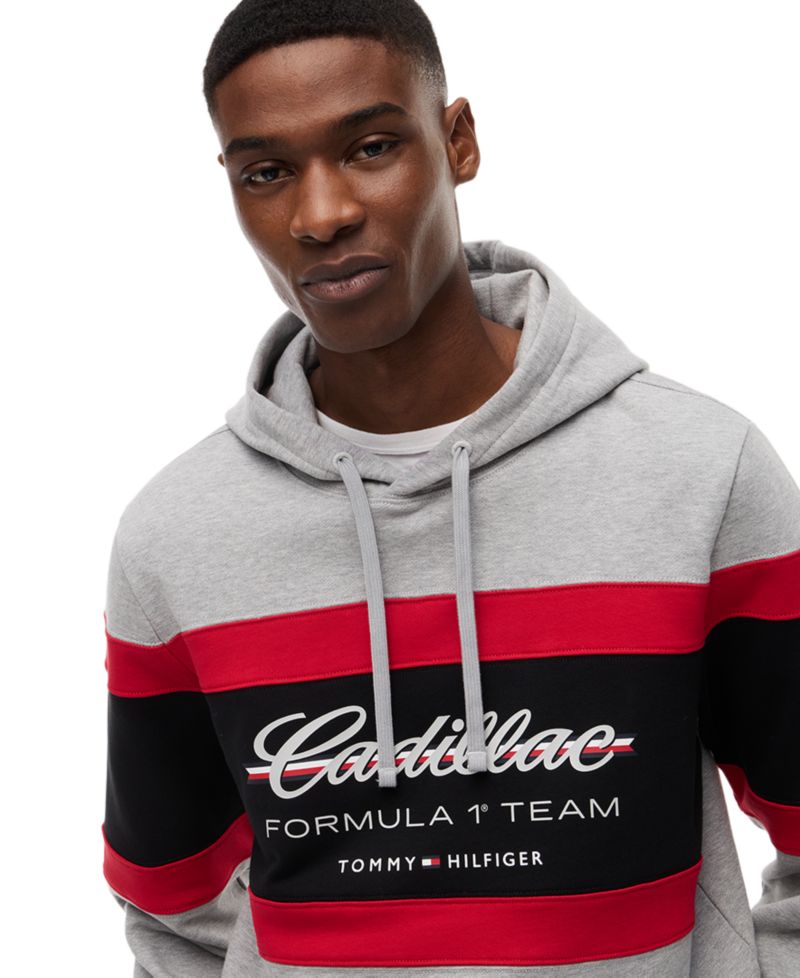 x Cadillac F1® Men's Panelled Script Hoodie
