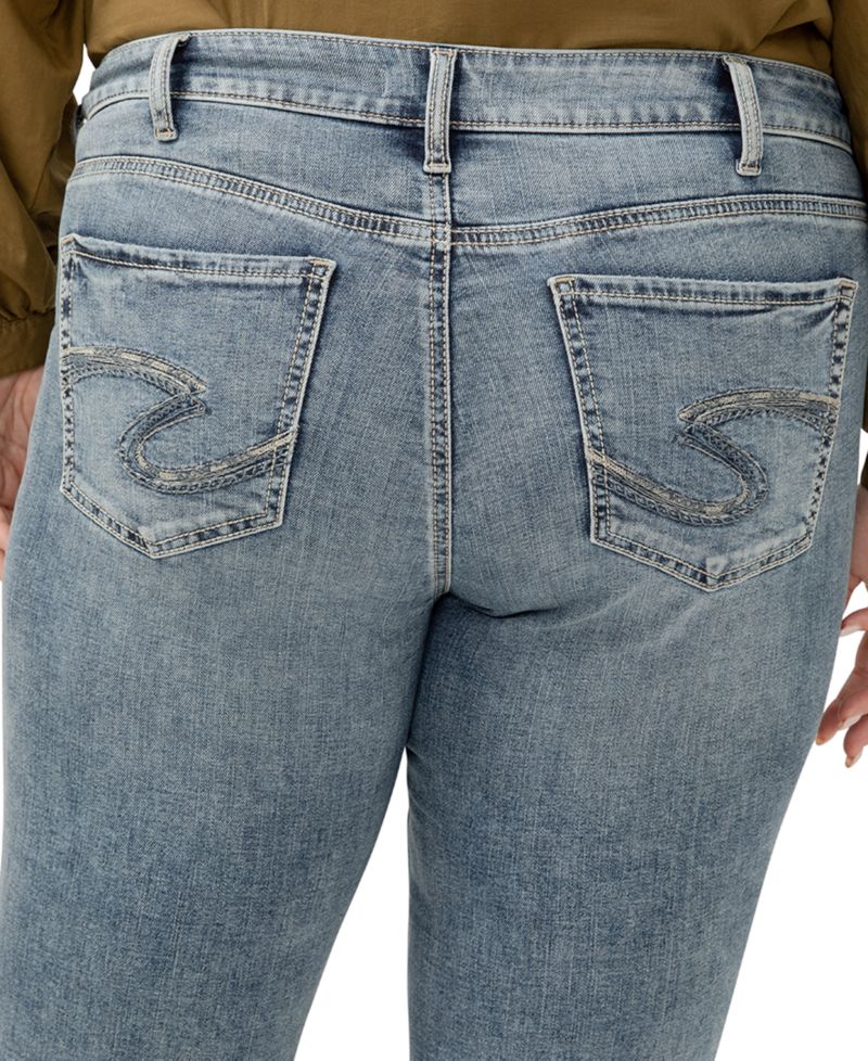 Plus Size Suki Mid-Rise Curvy Fit Capri
