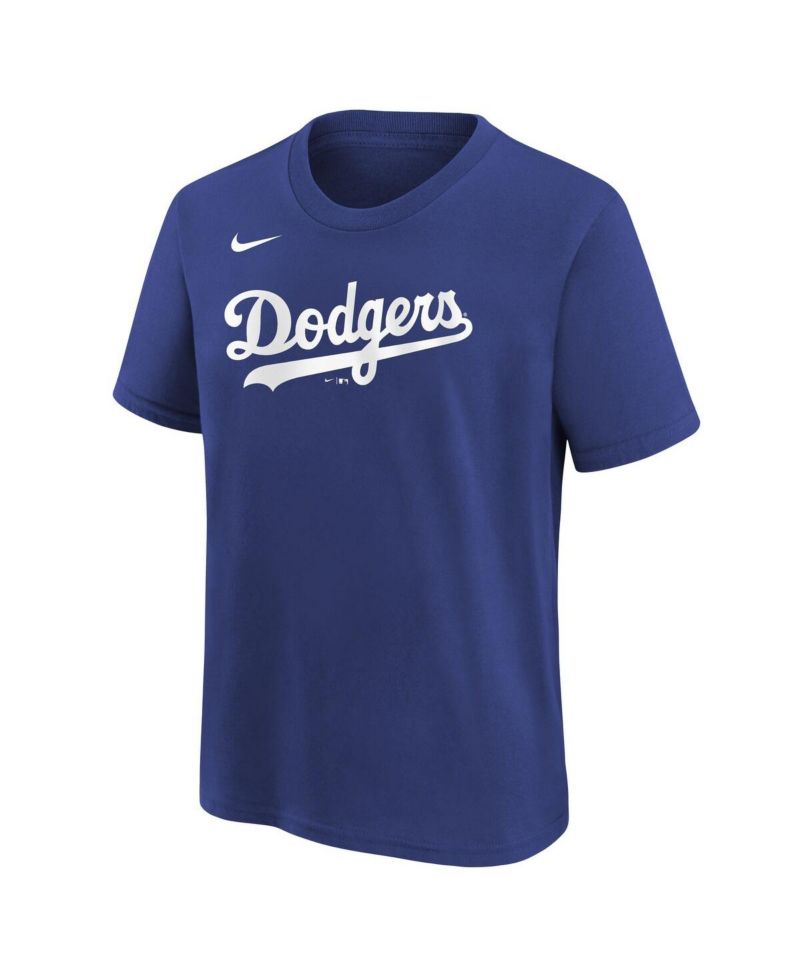 Big Boys and Girls Kyle Tucker Royal Los Angeles Dodgers Name & Number T-Shirt