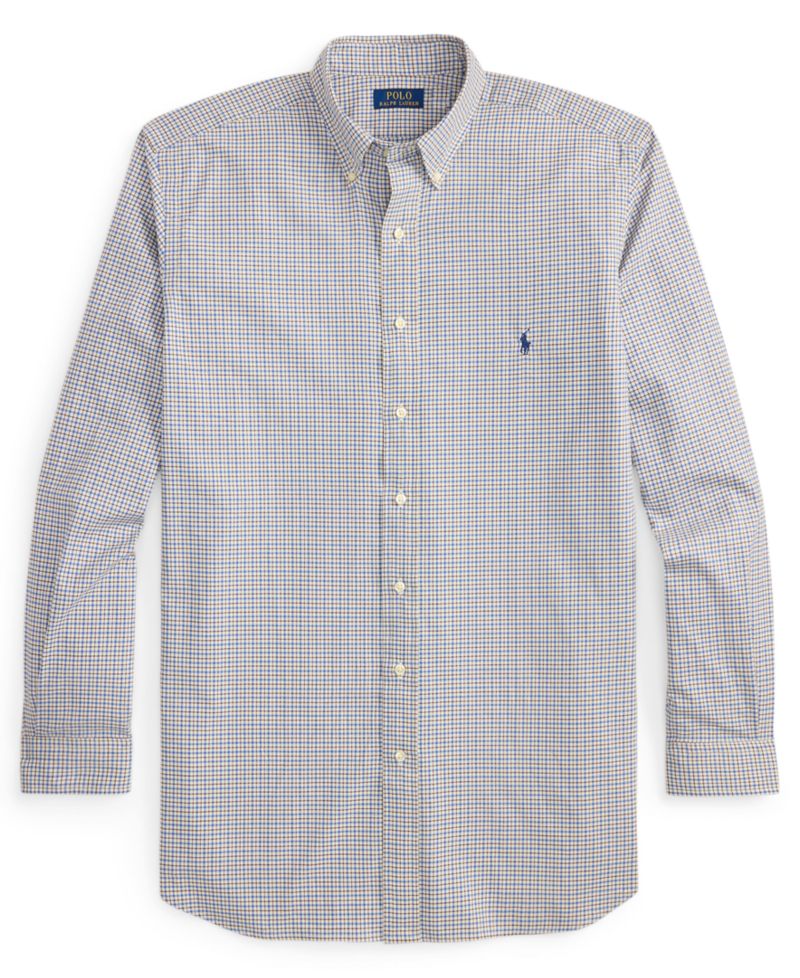 Men's Big & Tall Plaid Twill Shirt