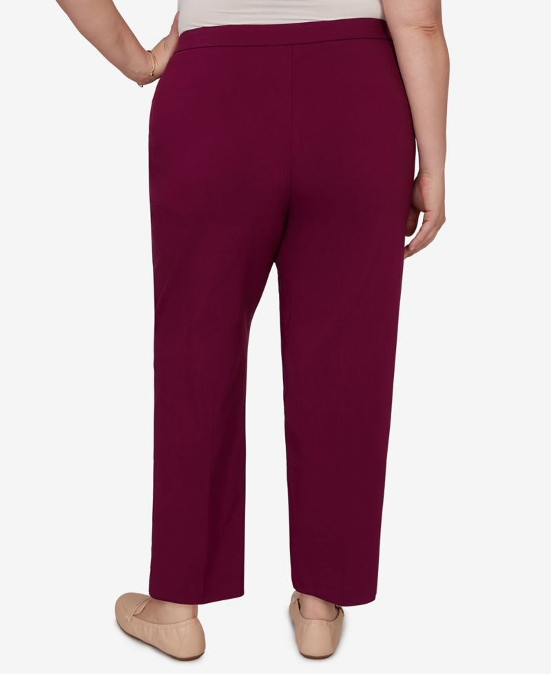 Plus Size Colored Allure Stretch Short Length Pants