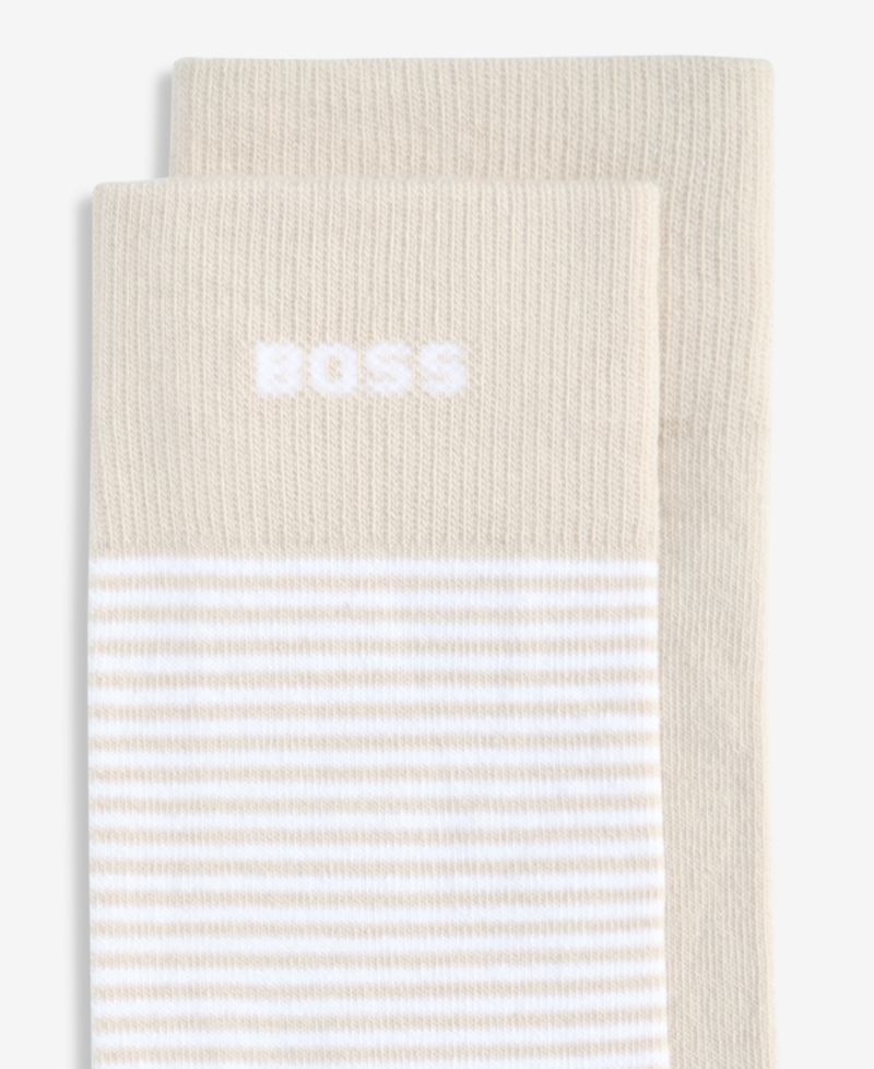Men's Striped Socks, 2-Pack