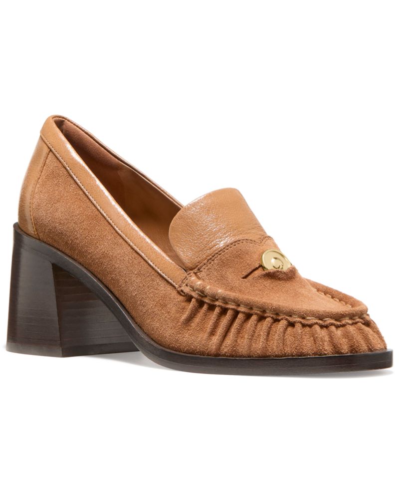 Women's Penni Block Heeled Loafers