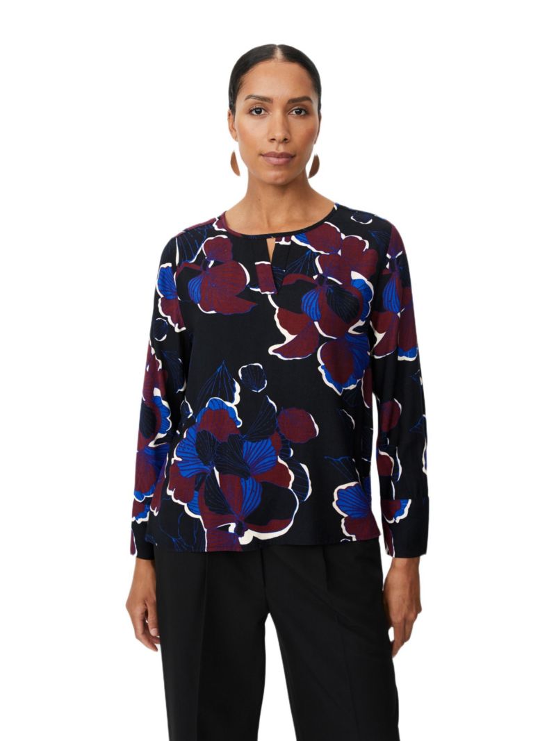 Women's Belsanu Round Neck Long Sleeve Blouse