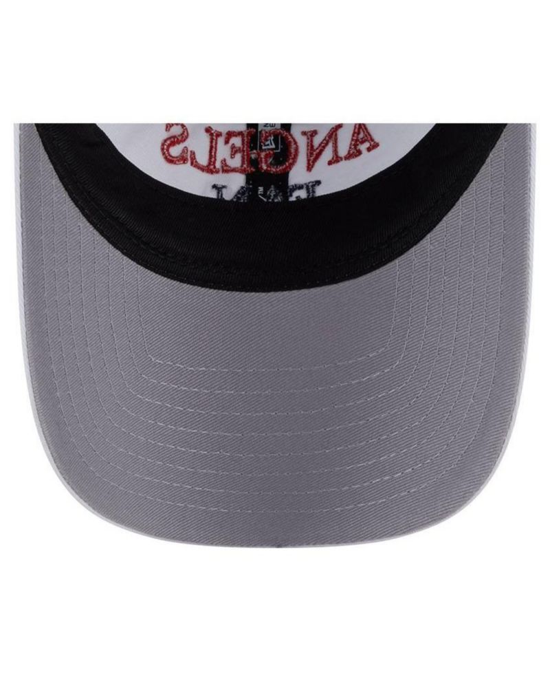 Women's White Los Angeles Angels Team Fan 9TWENTY Adjustable Hat