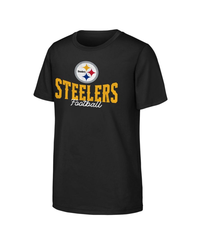 Boys' and Girls' Pittsburgh Steelers Top Pick Regular-Fit T-Shirt