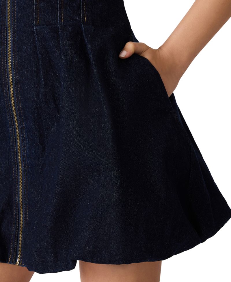 Women's Dyanne Collared Bubble Fit & Flare Dress