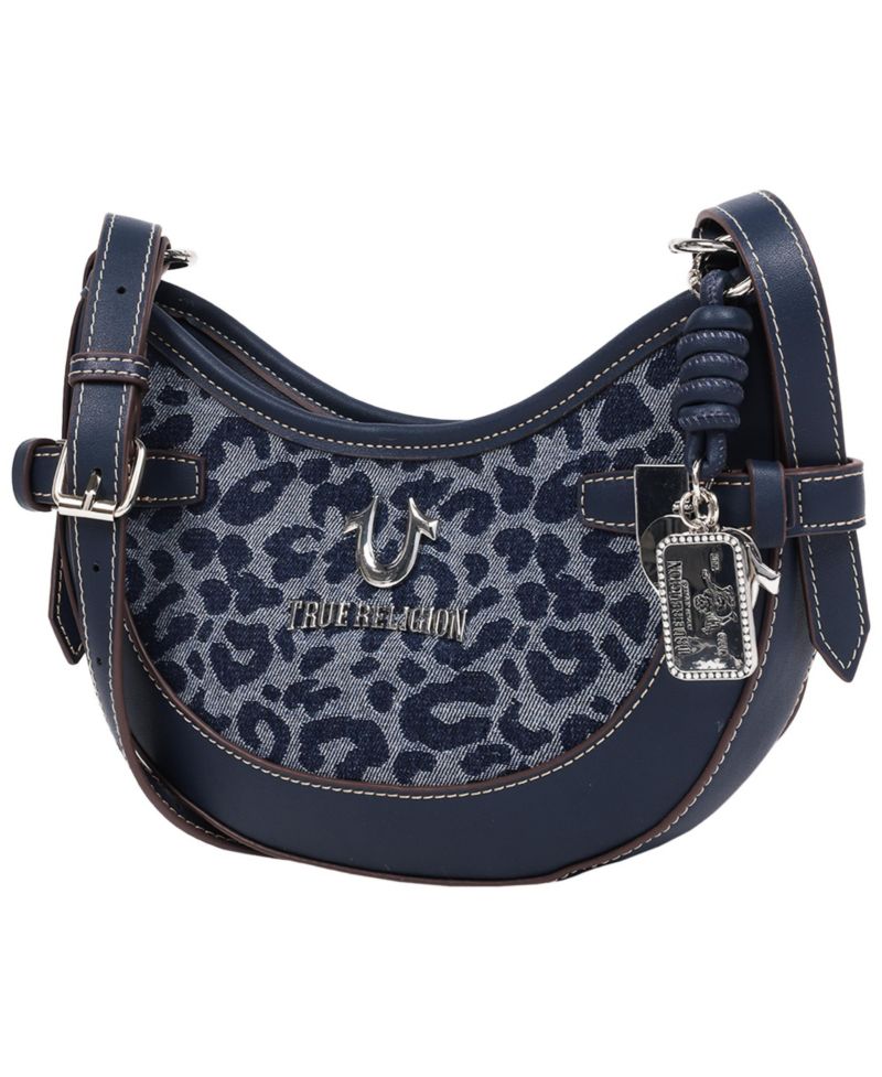 Blake Leopard Belted Hobo Bag