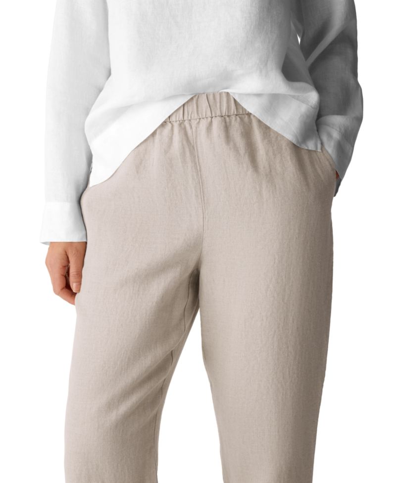 Women's High-Waist Tapered Ankle Pants
