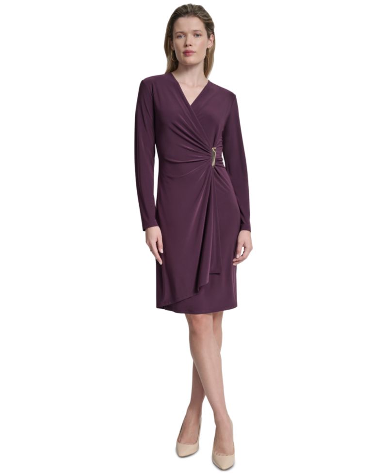 Women's V-Neck Wrap Dress