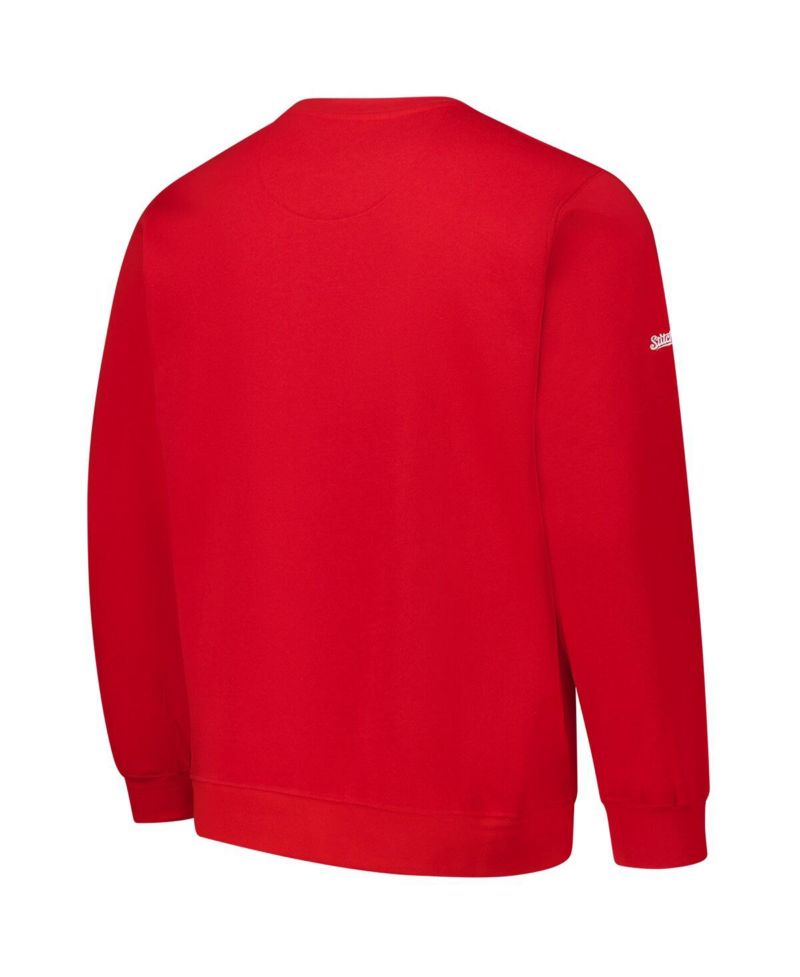 Men's Red St. Louis Cardinals Pullover Sweatshirt