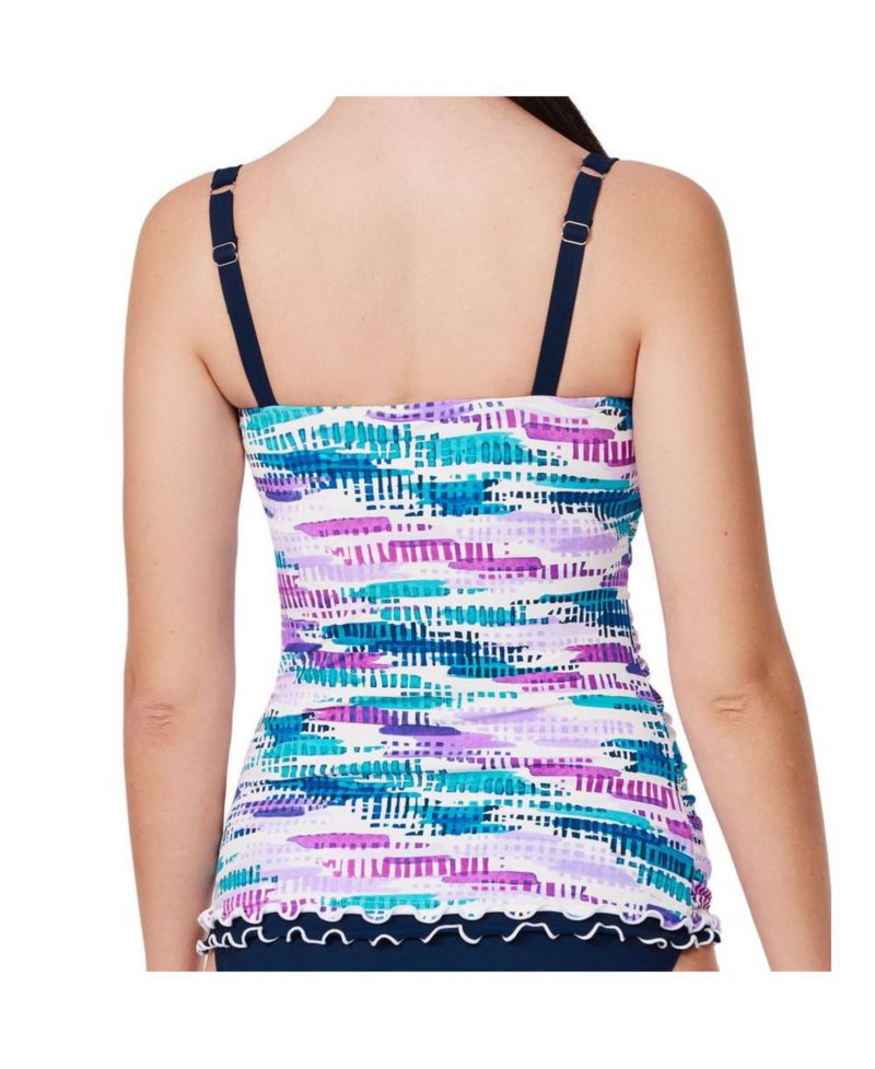 Women's Gottex Canva Tricolore E-Cup Tankini Top