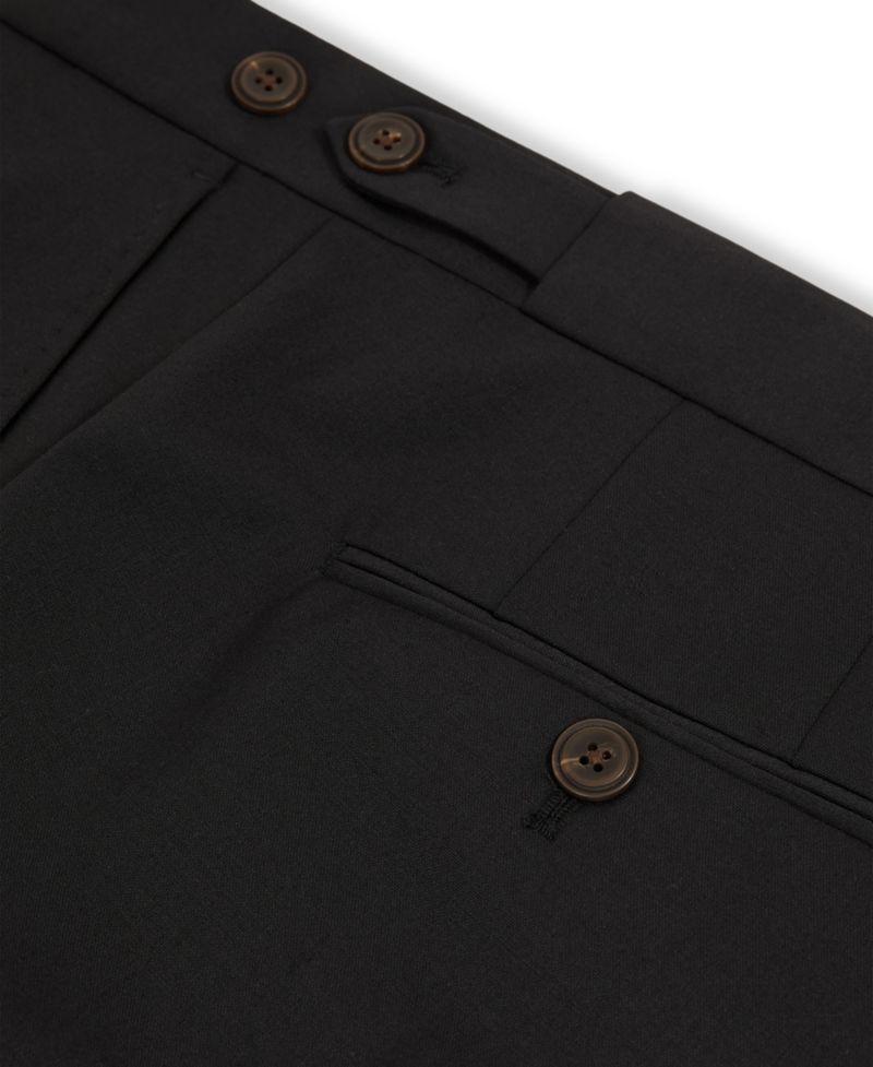 Men's Promise Tailored-Fit Wool-Blend Suit Pants