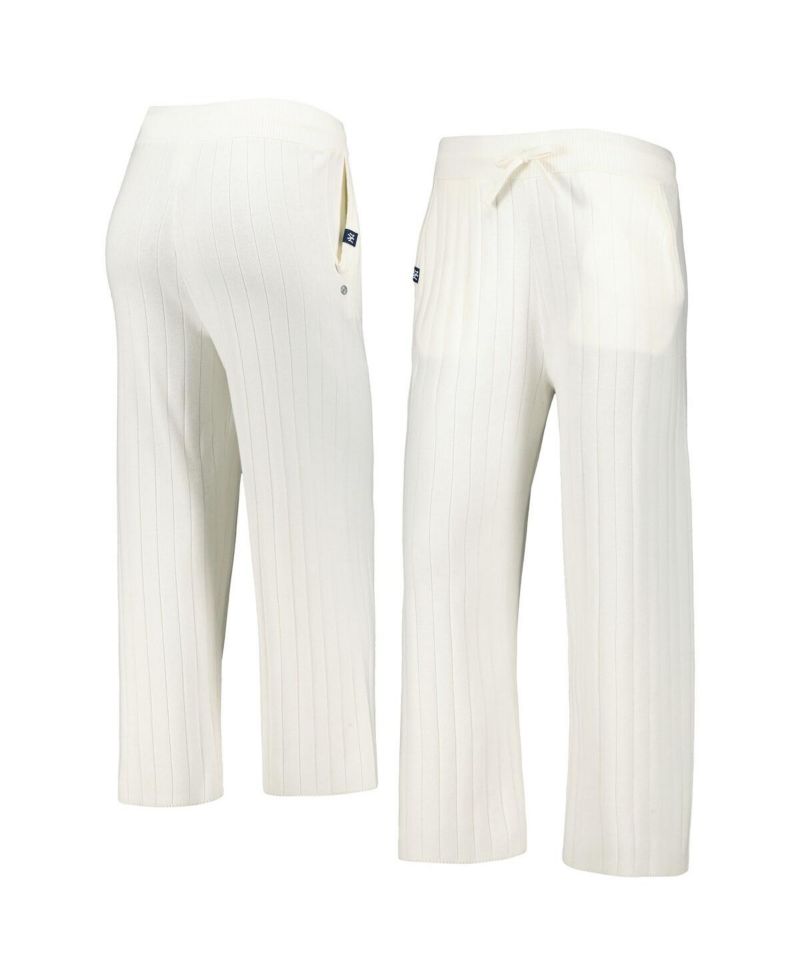 Women's White New York Yankees Dream Icon Knit Pants