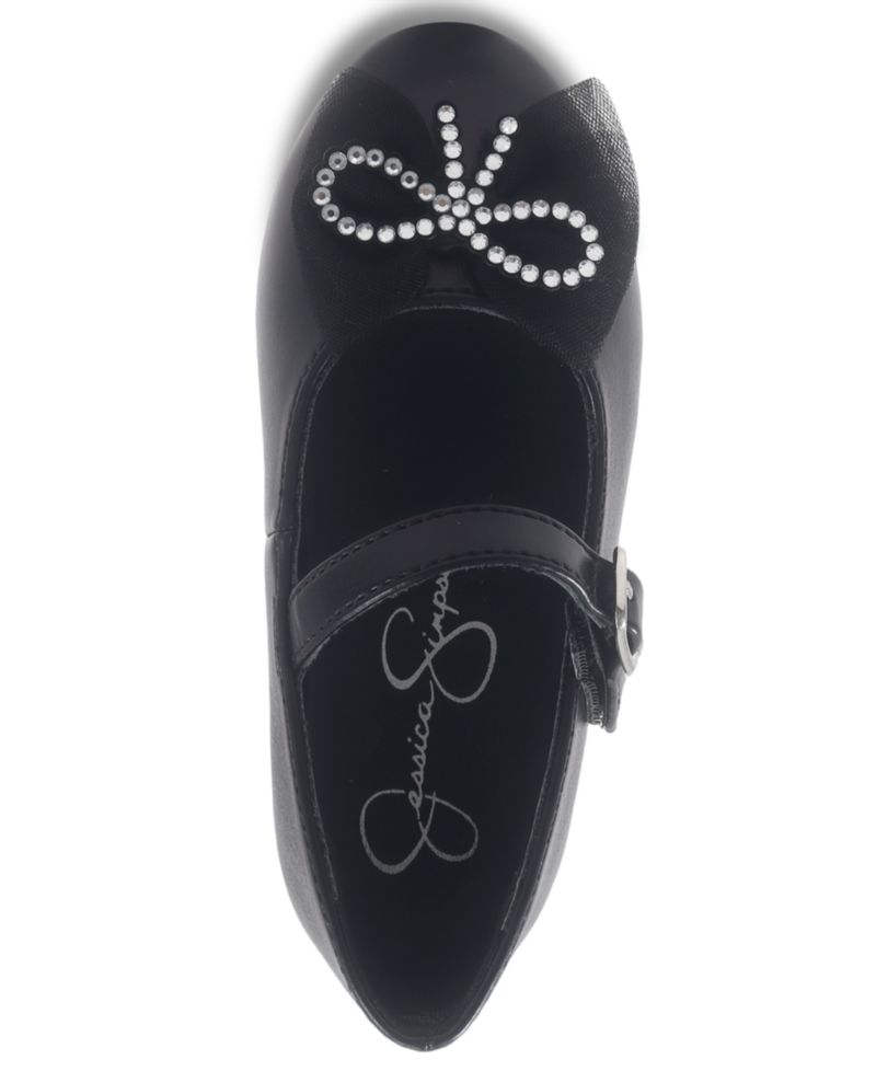 Toddler and Little Girls' Amy Petal Buckle Strap Dress Shoe