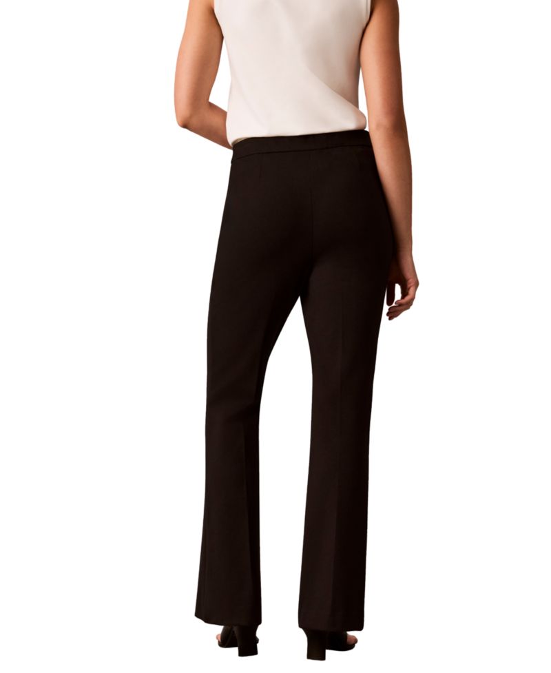 Women's High-Waisted Pull-On Bootcut Pants