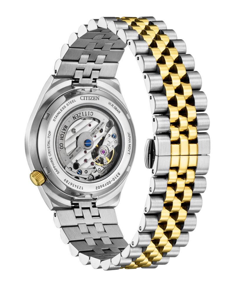 Men's Tsuyosa 60 Two-Tone Stainless Steel Bracelet Watch, 40mm