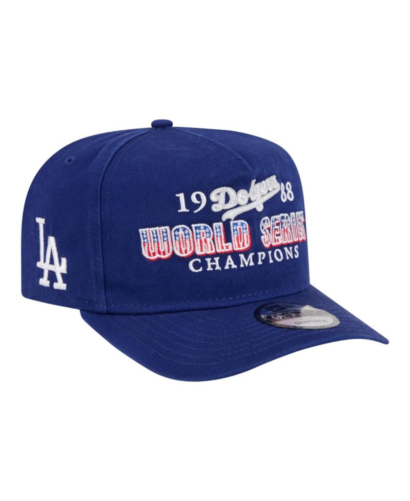Men's Royal Los Angeles Dodgers 1988 World Series s Throwback 9FIFTY A-Frame Snapback Hat