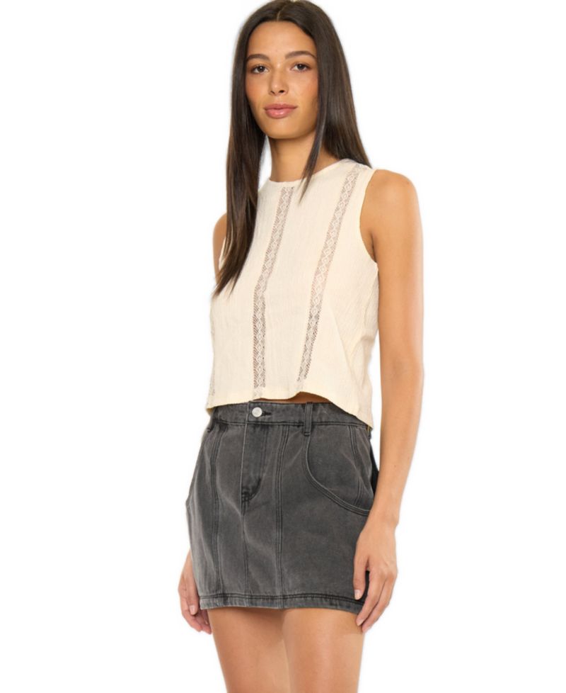 Women's Elaine Mid-Rise Balloon Mini Skirt
