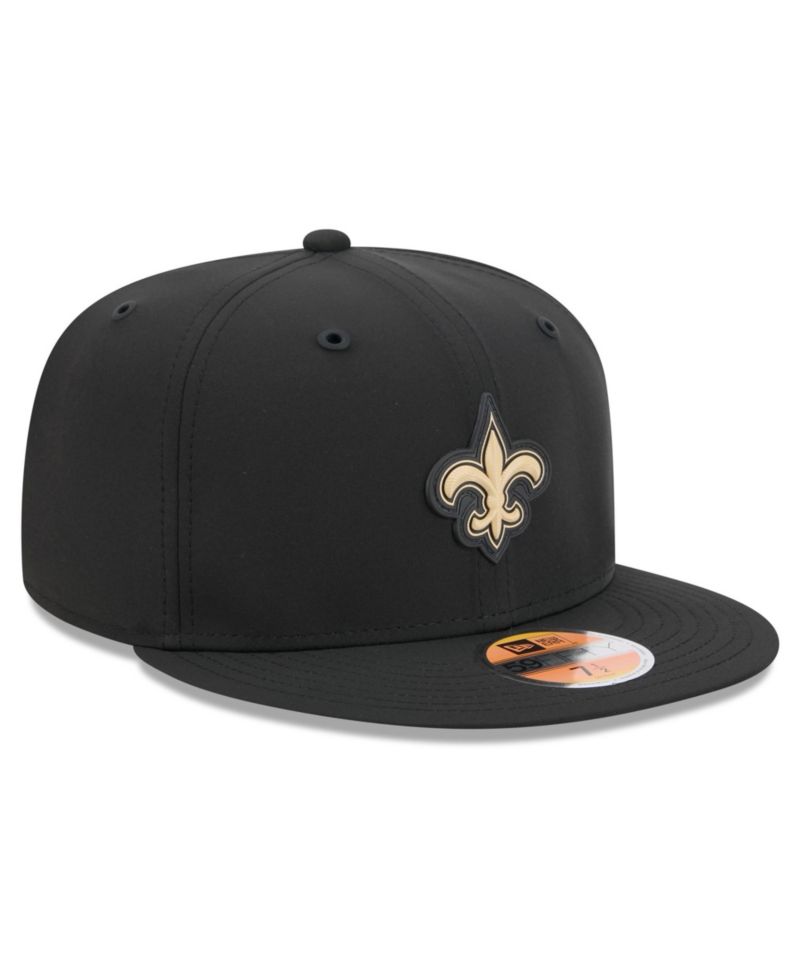 Men's Black New Orleans Saints 2026 Sideline 59FIFTY Fitted Hat