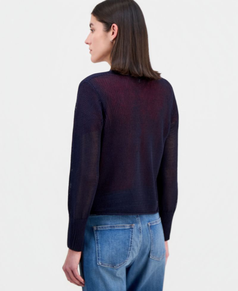 Eileen Fisher Women's Cropped Open-Front Cardigan
