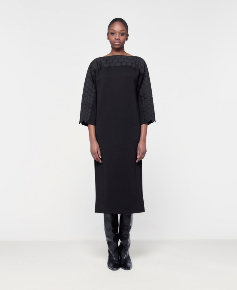 Women's Quilted Embroidered Dress