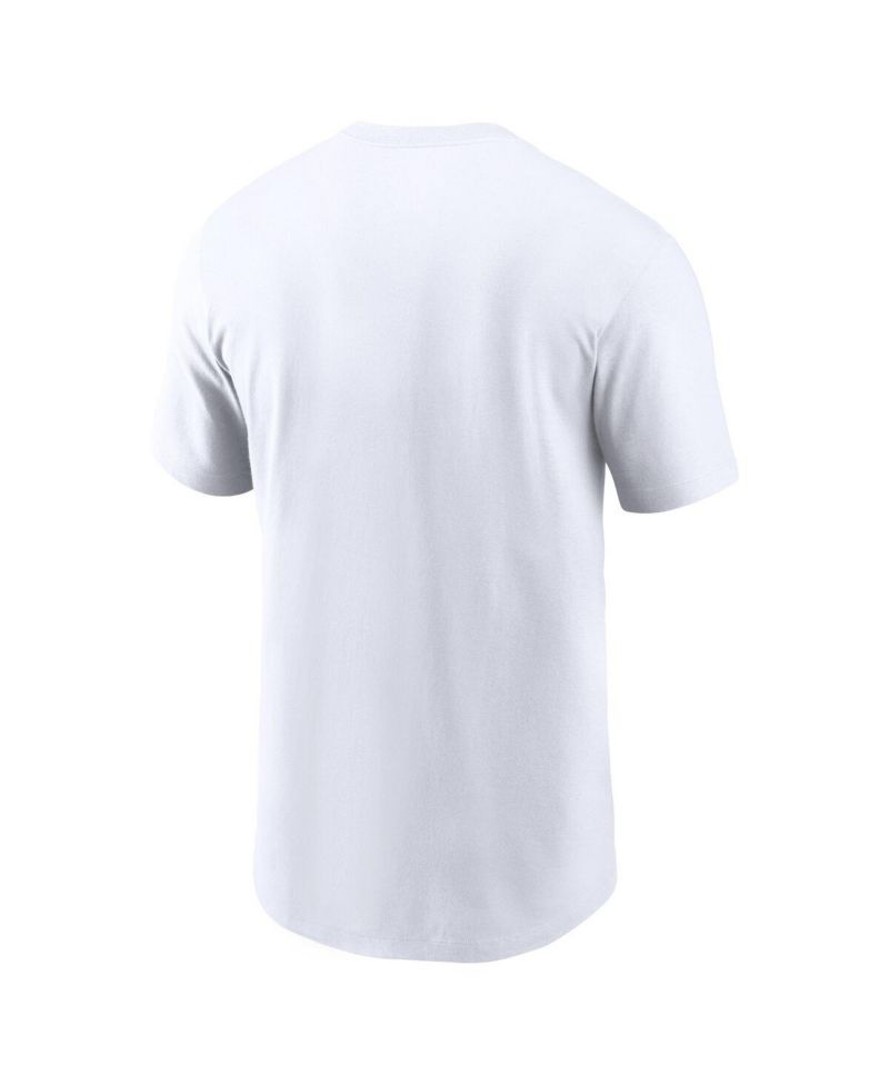 Men's White Dallas Cowboys Primetime Wordmark Essential T-Shirt