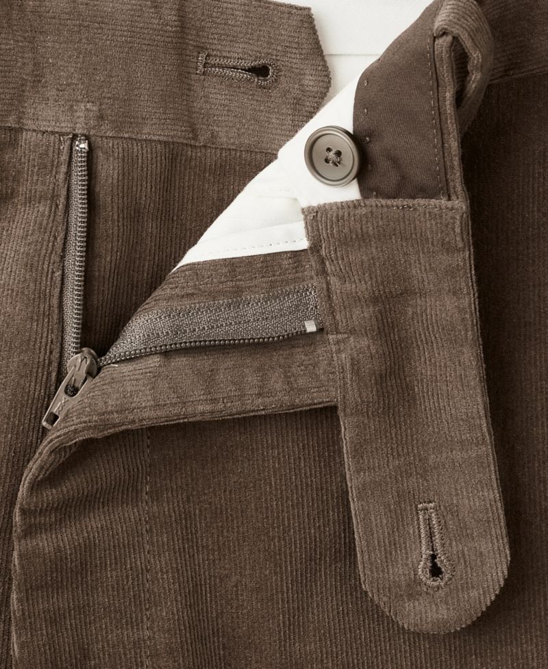 Men's Regular Fit Corduroy Cotton Pants