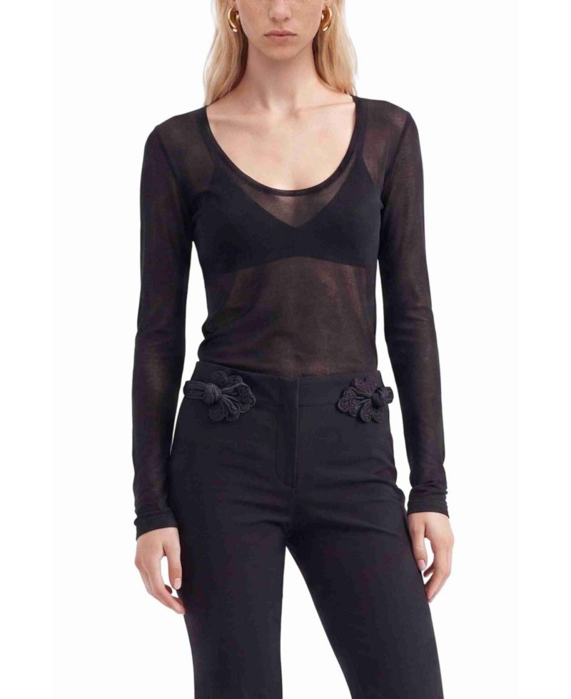 Women's Accessory Detail Flare Trousers