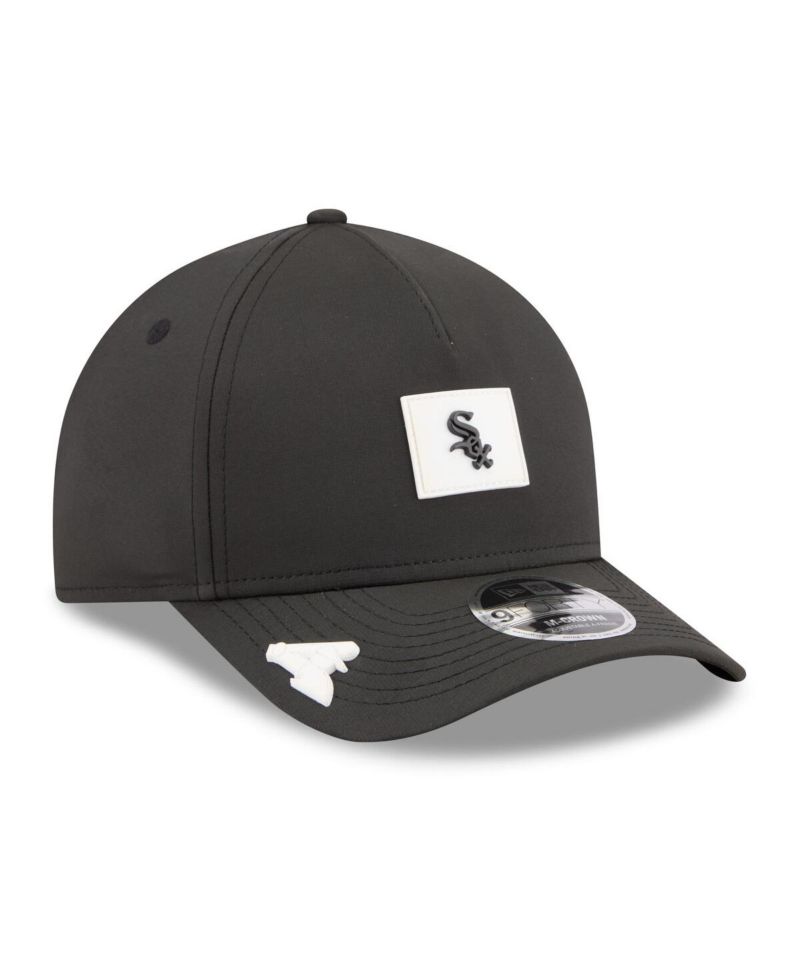 Men's Black Chicago White Sox 2026 Clubhouse 9FORTY A-Frame Adjustable Hat