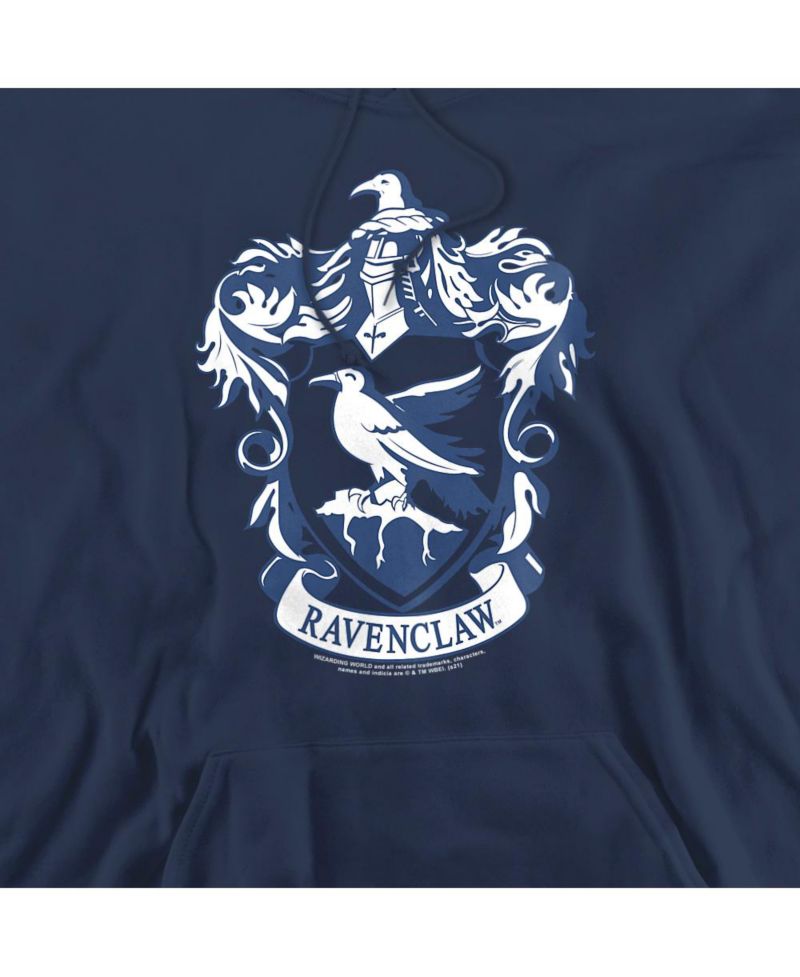 Men's Big & Tall Ravenclaw Crest Graphic Pullover Hoodie