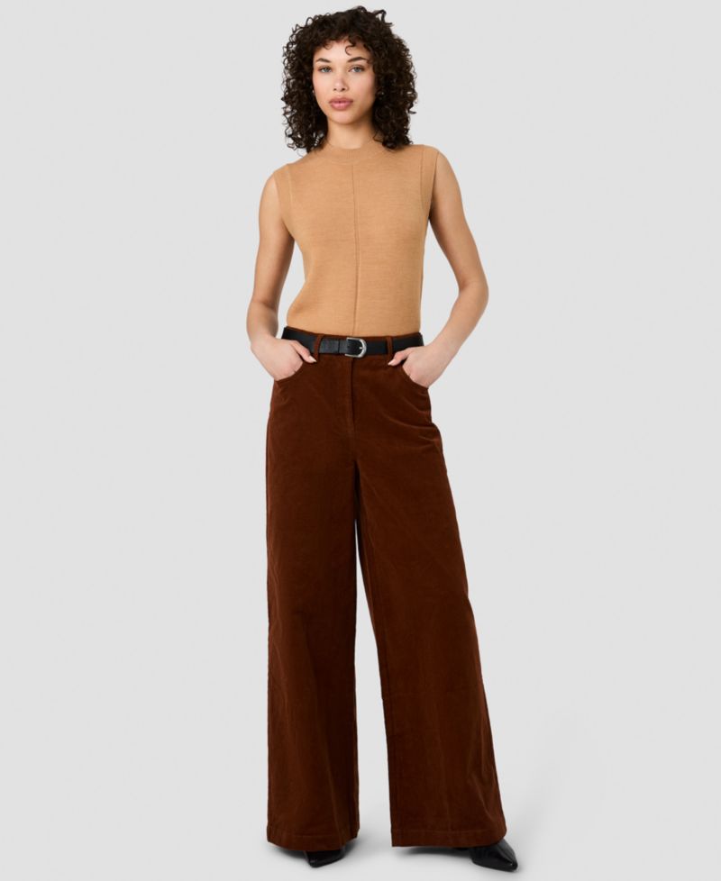 Women's Casey Corduroy Wide-Leg Pants
