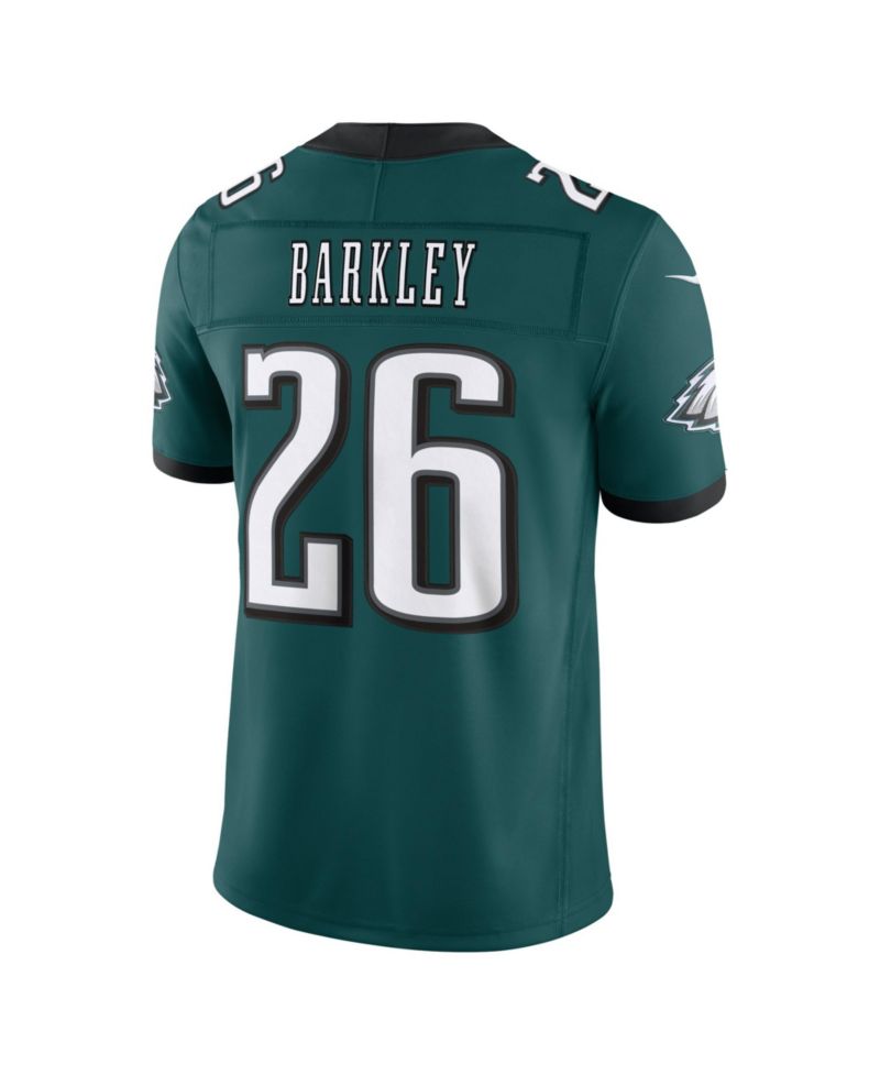 Men's Saquon Barkley Midnight Green Philadelphia Eagles Vapor F.U.S.E. Stitched Limited Jersey