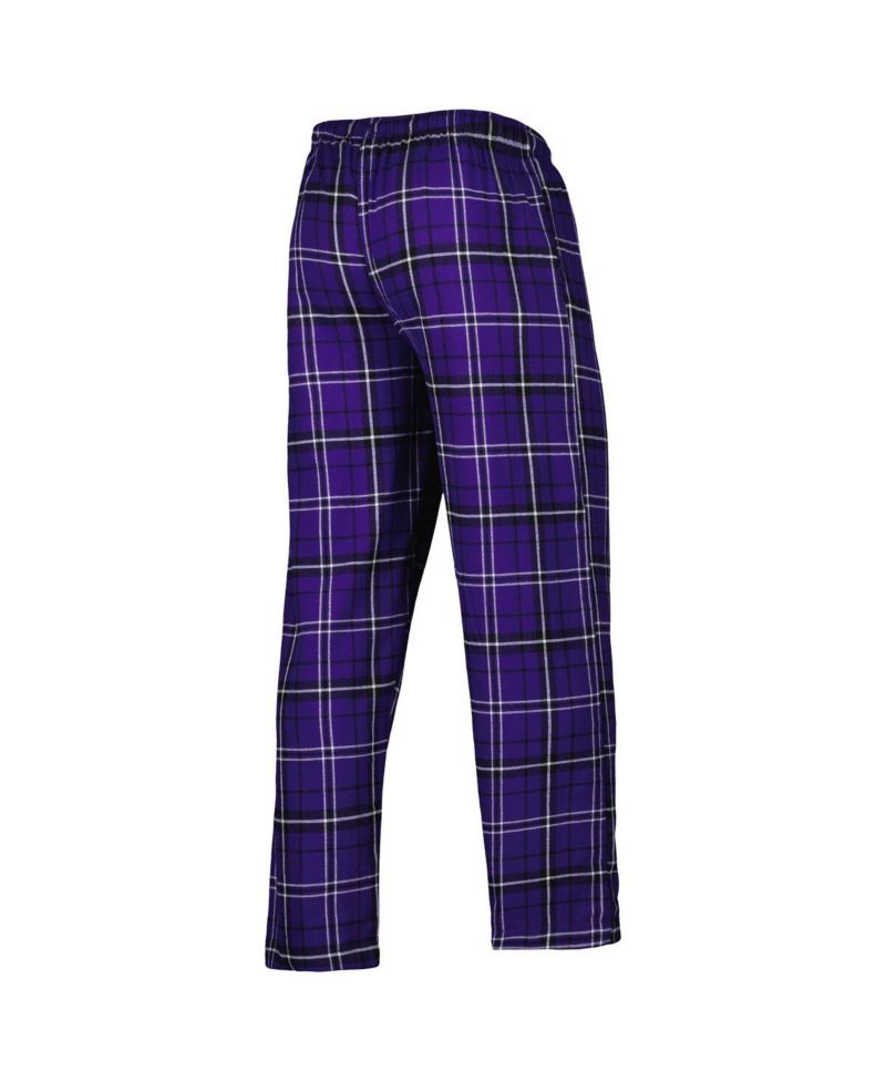 Men's Purple/Black Phoenix Suns Ultimate Plaid Flannel Pants